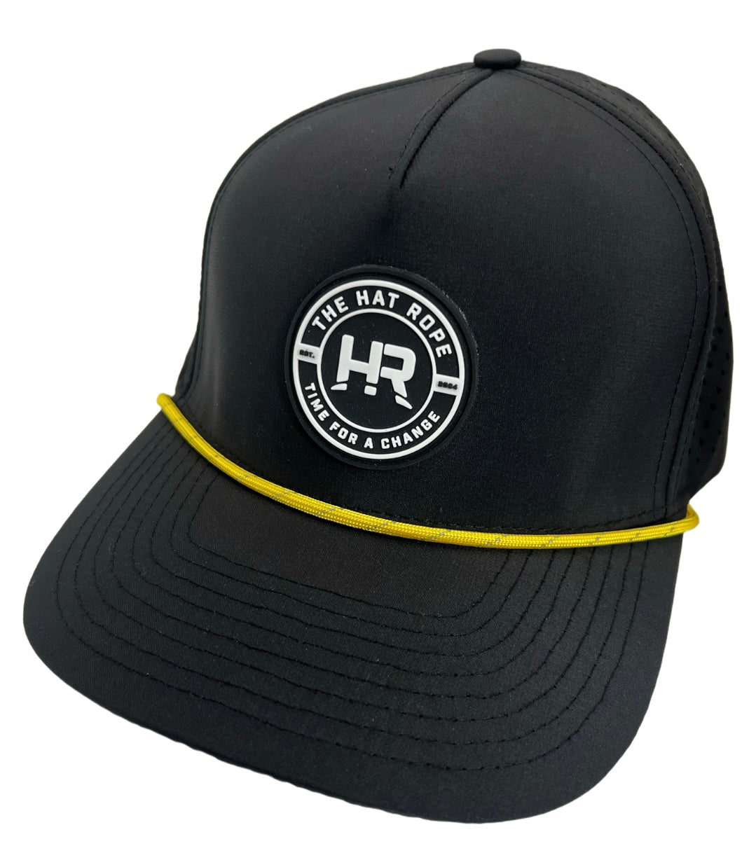 Yellow-Reflective Striped Hat Rope