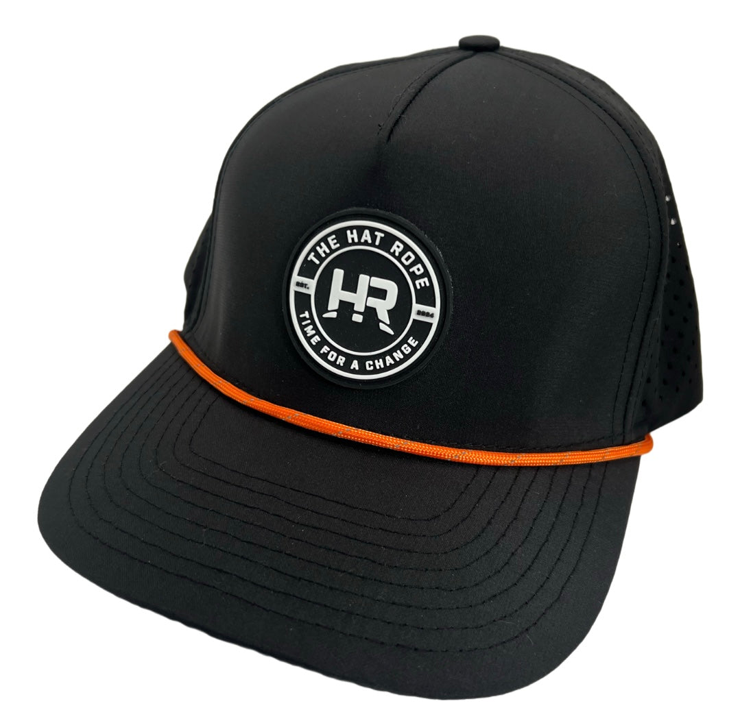 Neon Orange-Reflective Hat Rope