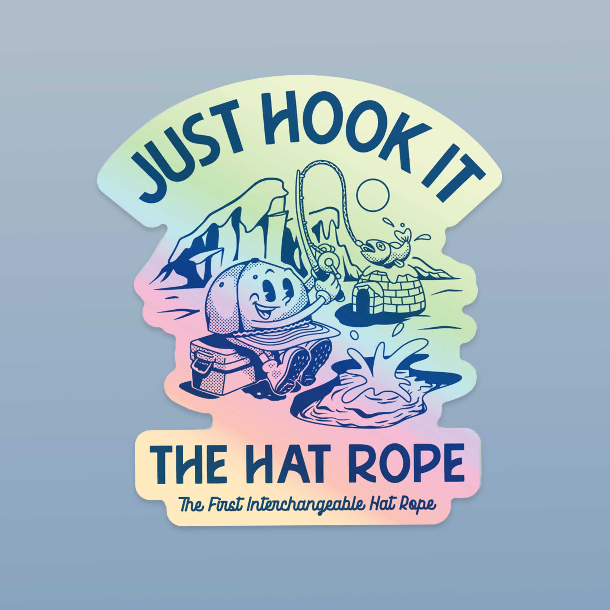 "Just Hook It" Sticker