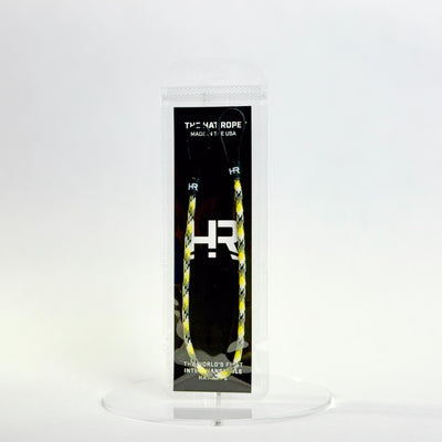 Yellow-White-Black Hat Rope
