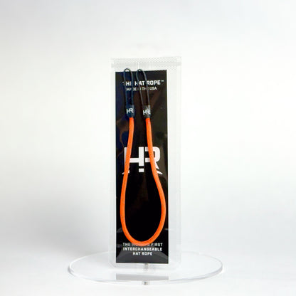 Neon Orange-Reflective Hat Rope