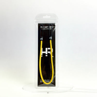 Yellow-Reflective Striped Hat Rope