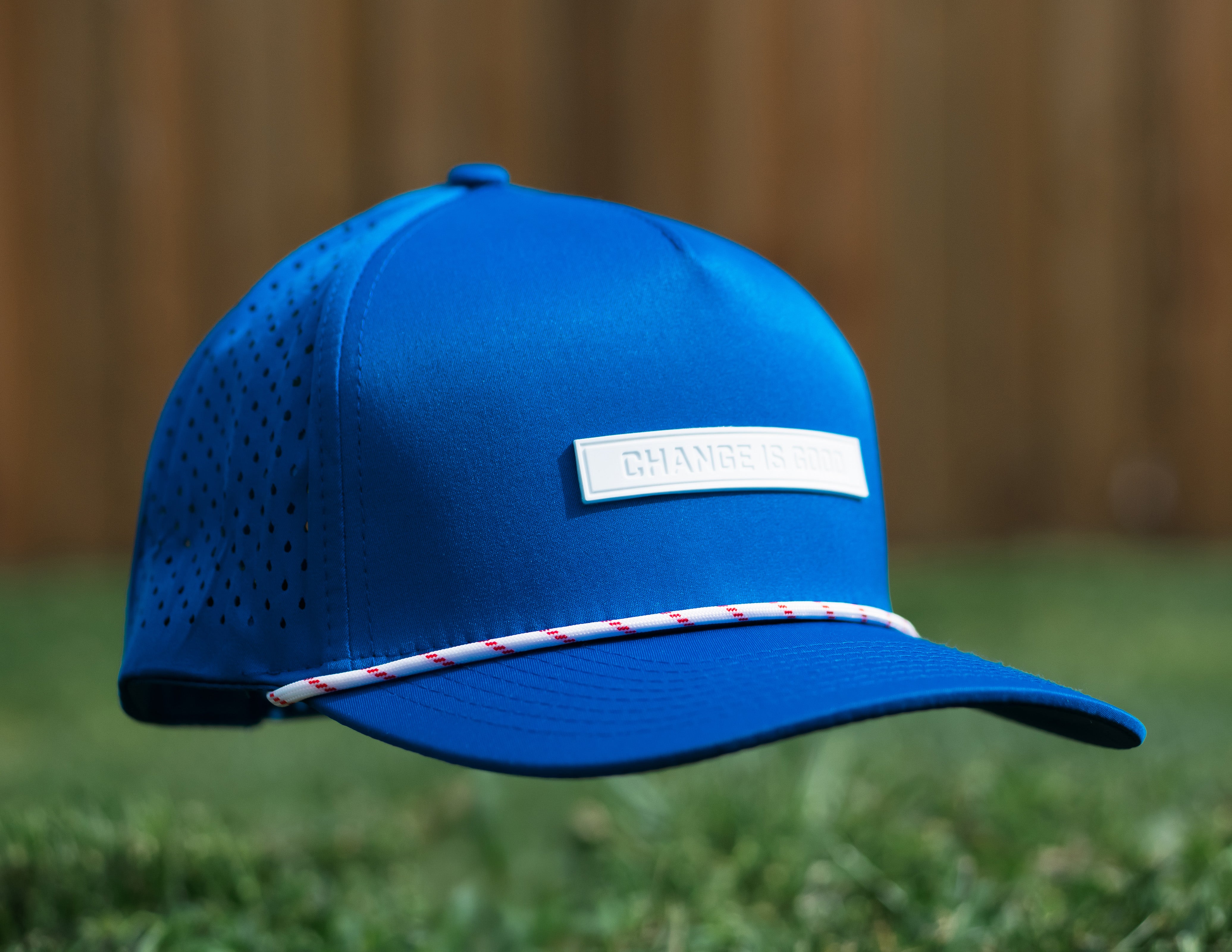 "Change Is Good" Hat with 3 Official Hat Ropes