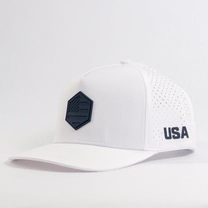 White USA Hat