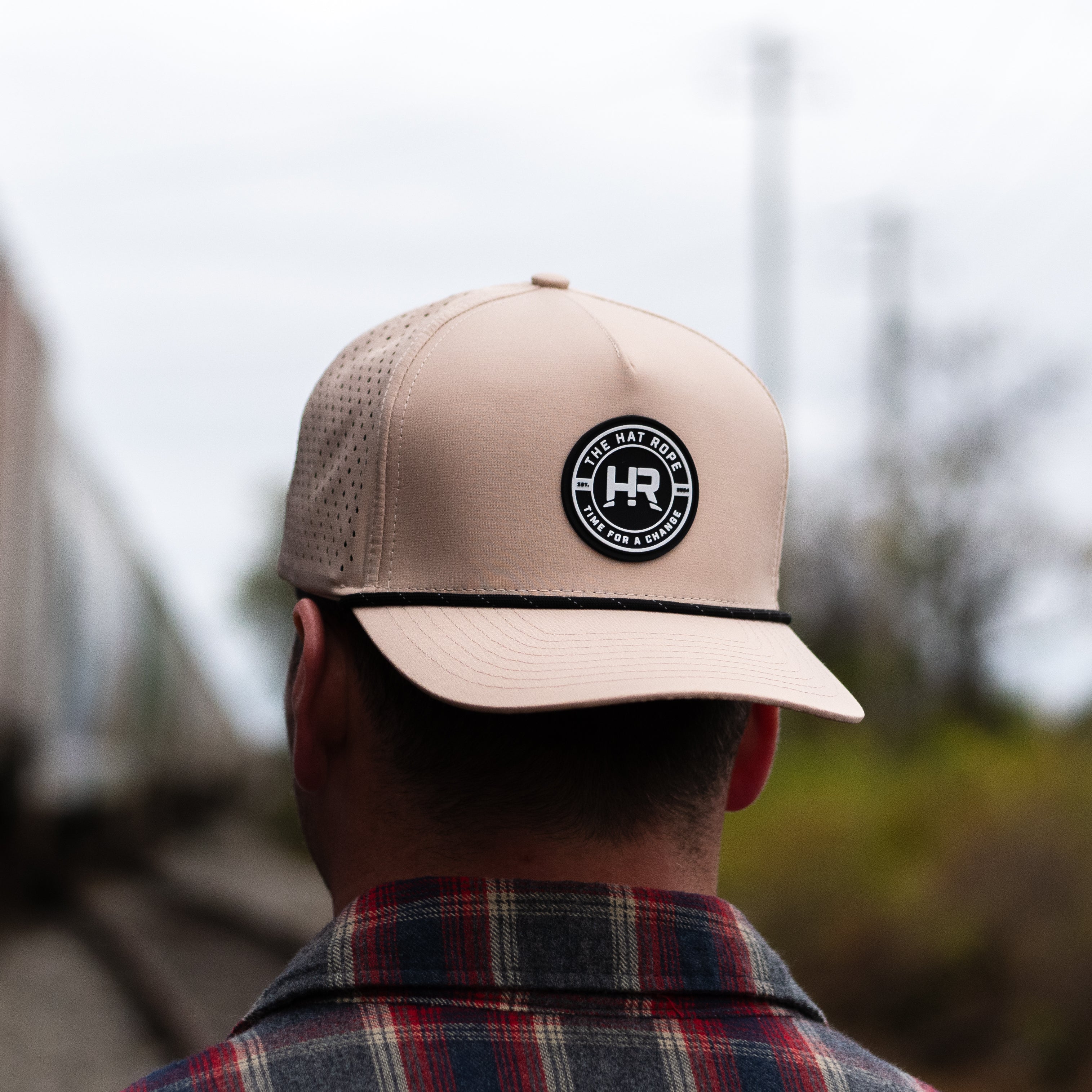 White-Reflective Striped Hat Rope - Made in USA – The Hat Rope